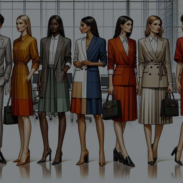 What Are the Best Techniques for Styling Color Block Dresses in a Corporate Environment?